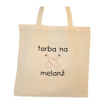 TORBA NA MELANŻ haft EKO TORBA bawełniana